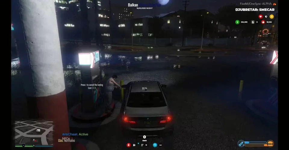 NP Fueling pour ESX FiveM aperçu du script