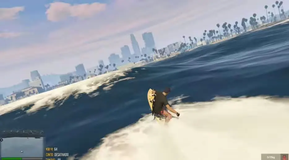 FiveM Surfing script preview