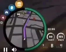 Circle HUD FiveM resource preview