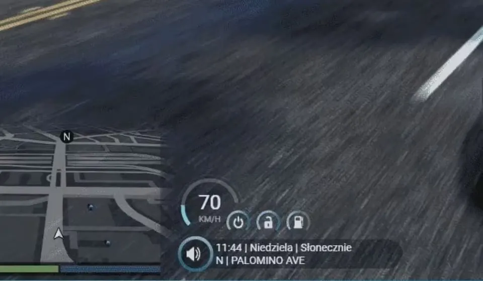 Aperçu de la ressource HUD FiveM Automobile