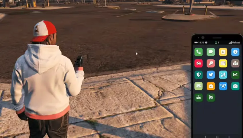 NoPixel Phone (for ESX) FiveM script preview