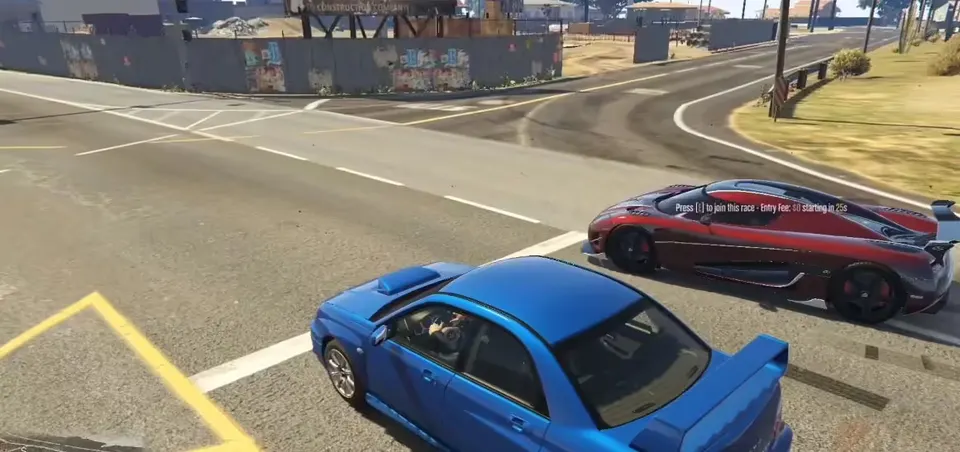 NoPixel race