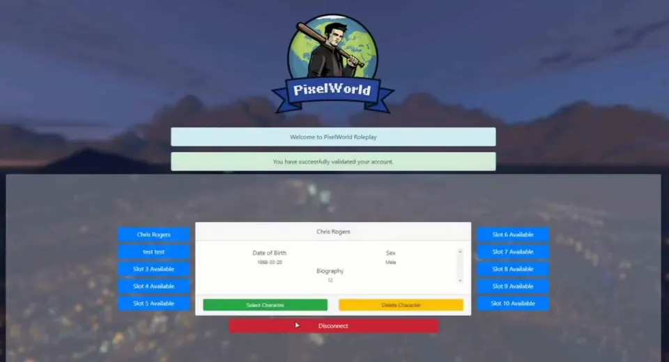 Pixelworld Server FiveM preview