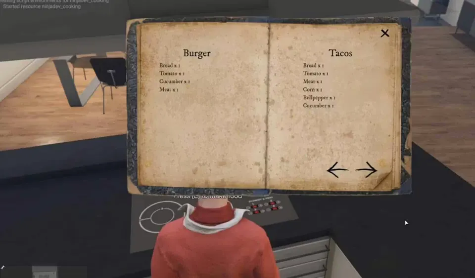 Cooking Script FiveM Ressourcen Vorschau 2