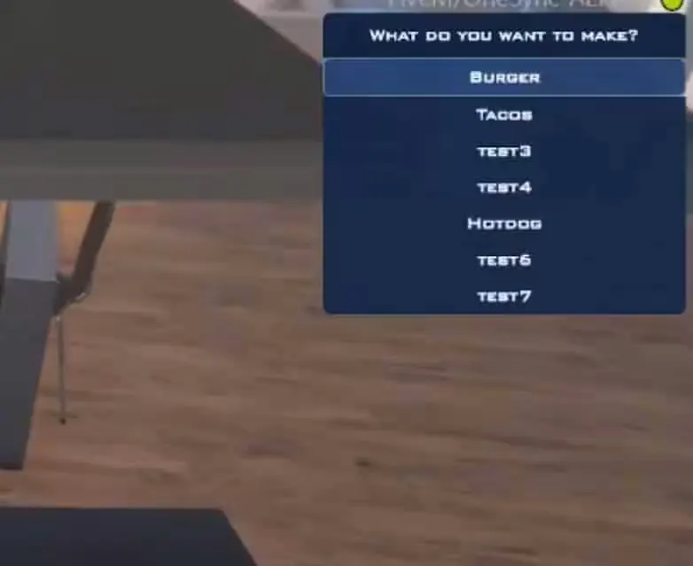 Cooking Script FiveM Ressourcen Vorschau 3
