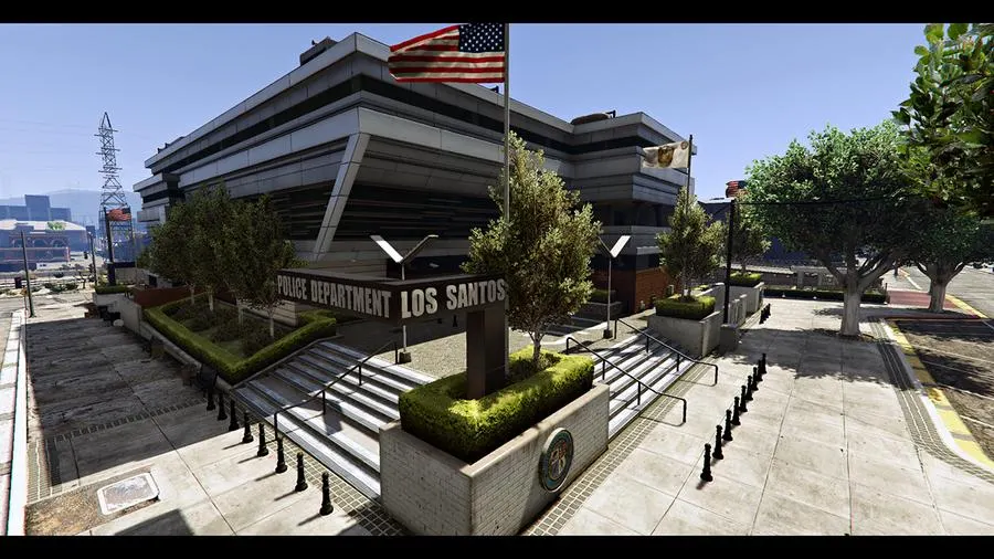 NoPixel MissionRow Polizeiabteilung FiveM Ressourcen-Vorschau 5