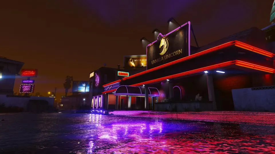 Custom Vanilla Unicorn MLO FiveM resource preview
