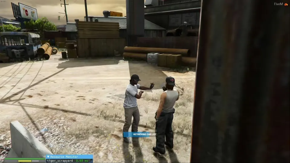T1ger Scrapyard FiveM resource preview 2