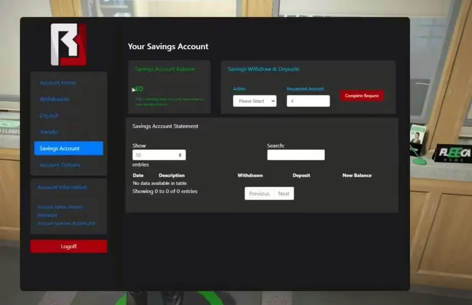 Real looking Banking (for ESX) FiveM resource preview 4
