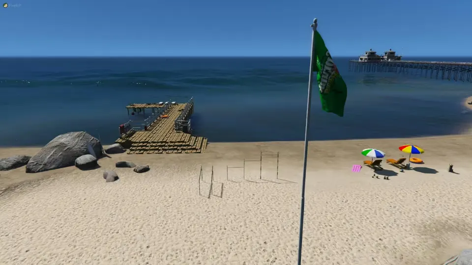 Jetty sur l'Océan (Ouest) FiveM FiveM aperçu de la ressource 2