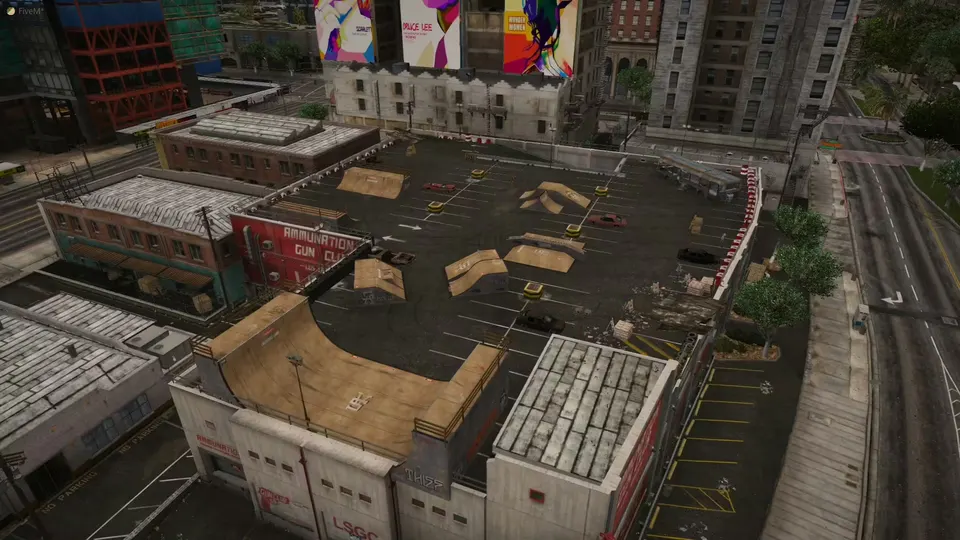 Skatepark FiveM preview