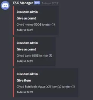 ESX Admin Tool / Player Manager (+ Discord Integration) FiveM prévia do recurso 2