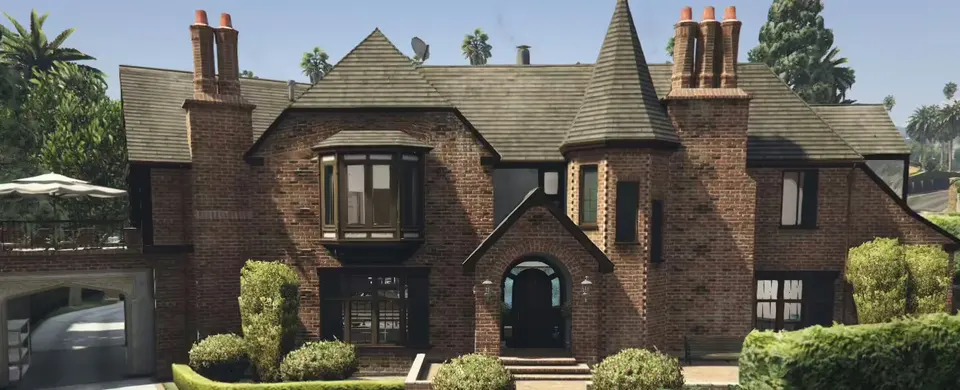 Rockfordhills Brick Mansion FiveM resource preview