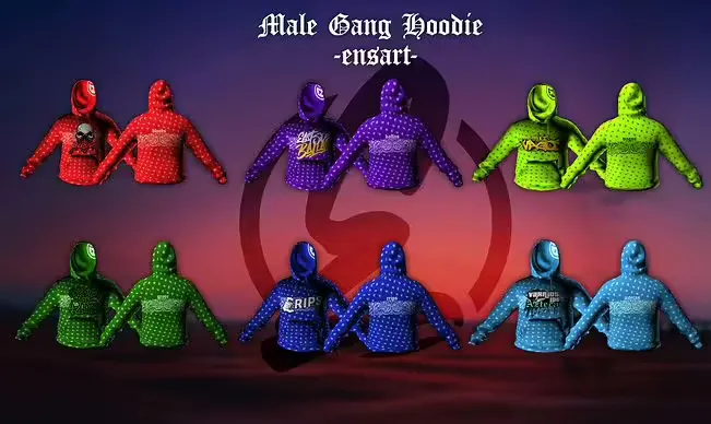 FiveM Fullscale Gang Clothes Pack FiveM vista previa del recurso 12