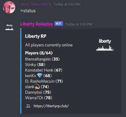 Discord2Fivepy FiveM resource preview 2