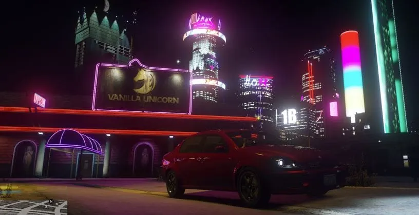 Cyber Bar (NoPixel Vanilla Unicorn) vista previa del recurso FiveM 2