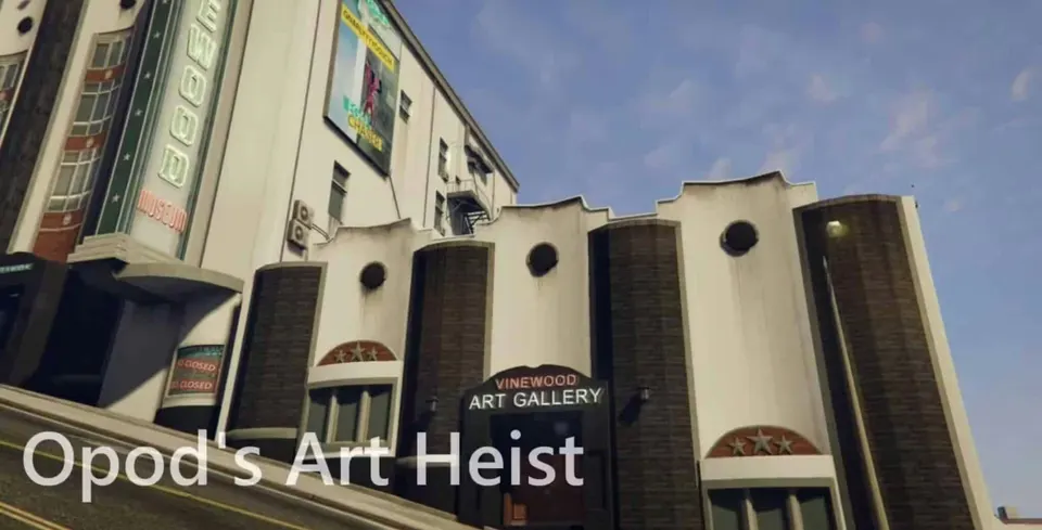 Aperçu de la ressource Art Gallery Heist (Script + Map) FiveM 2