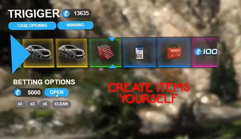 FiveM Lootbox / Core Credits FiveM resource preview 4