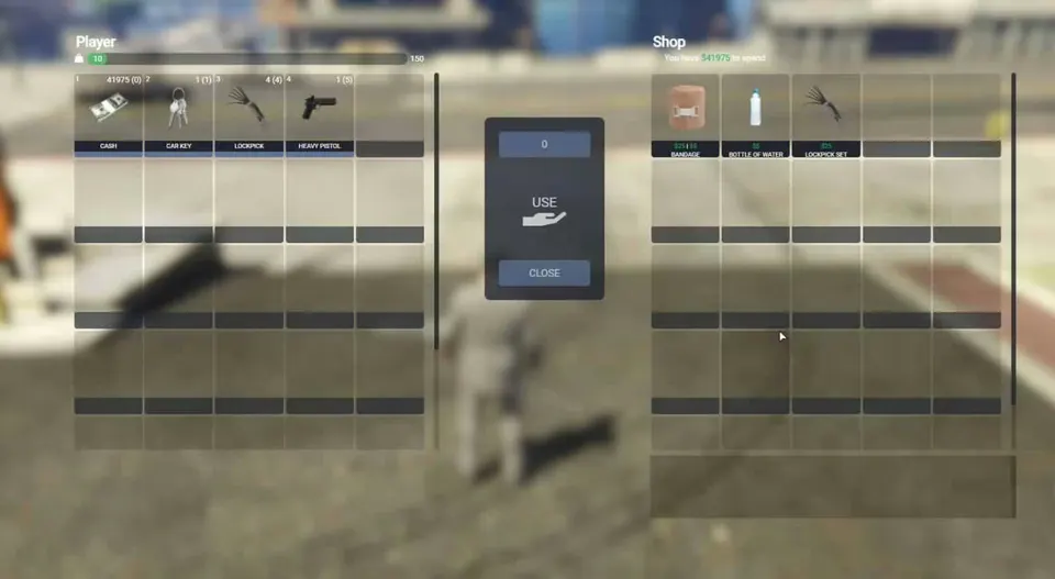 NoPixel 3.0 Inventory FiveM resource preview 3