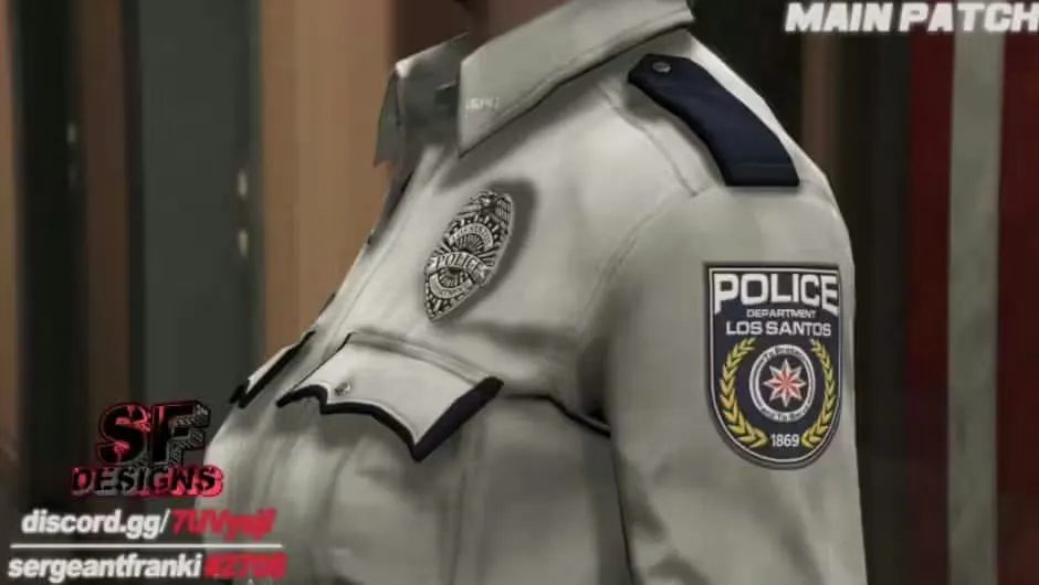 LSPD UP Major Male (+ Female Update) FiveM aperçu de la ressource 6