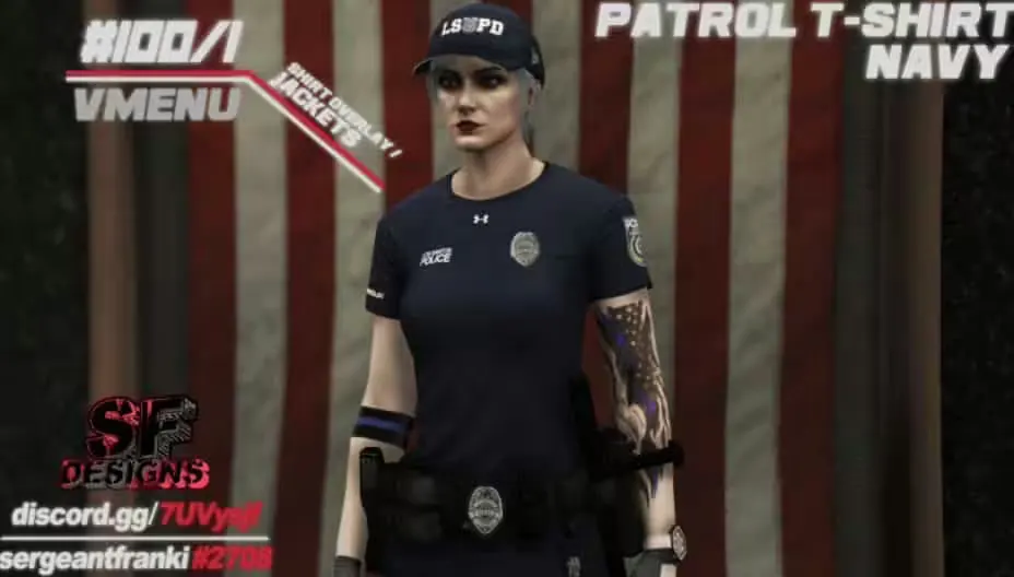LSPD UP Major Male (+ Female Update) FiveM aperçu de la ressource 8