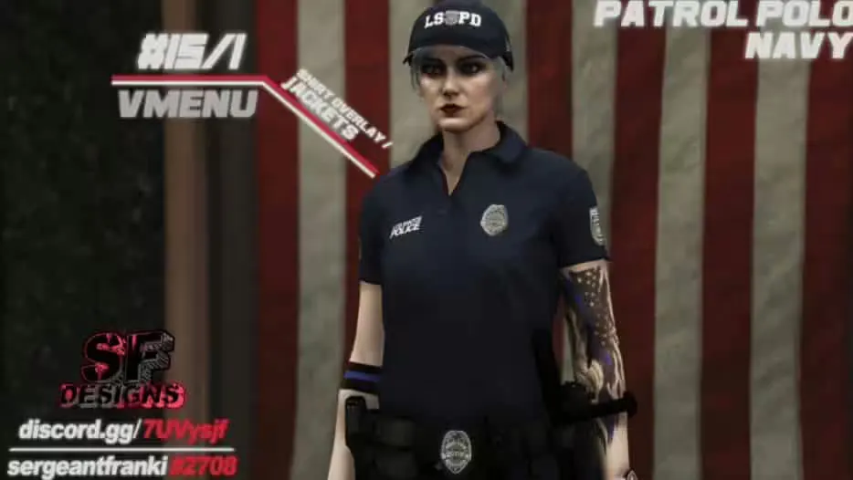 LSPD UP Major Male (+ Female Update) FiveM aperçu de la ressource 10