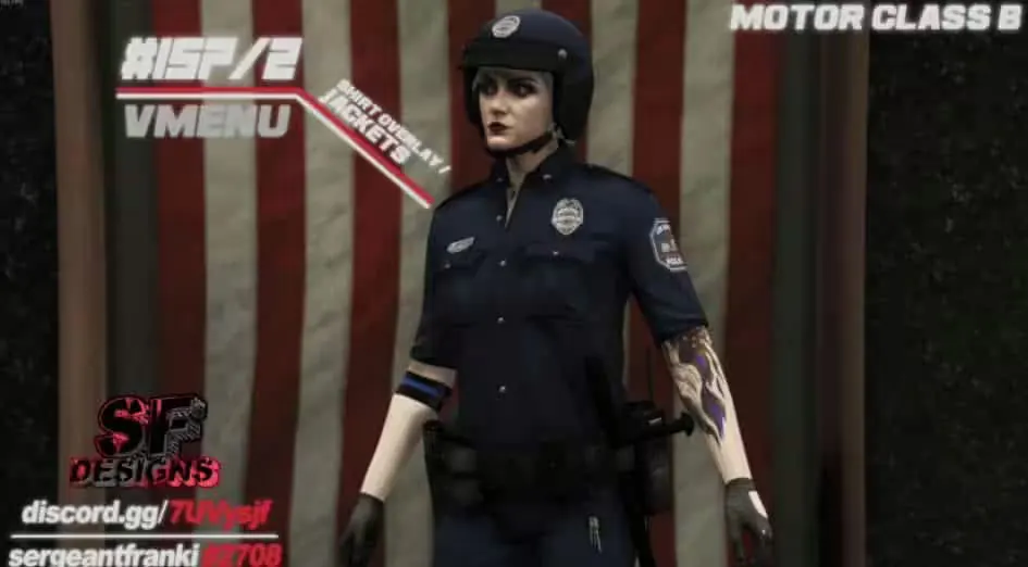LSPD UP Major Male (+ Female Update) FiveM aperçu de la ressource 12