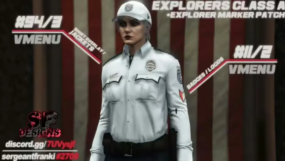 LSPD UP Major Male (+ Female Update) FiveM aperçu de la ressource 13