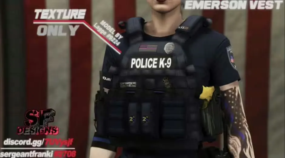 LSPD UP Major Male (+ Female Update) FiveM aperçu de la ressource 17