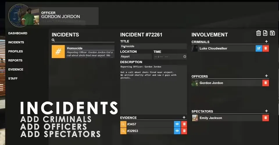 Core MDW / Police Computer (MDT) FiveM resource preview 3