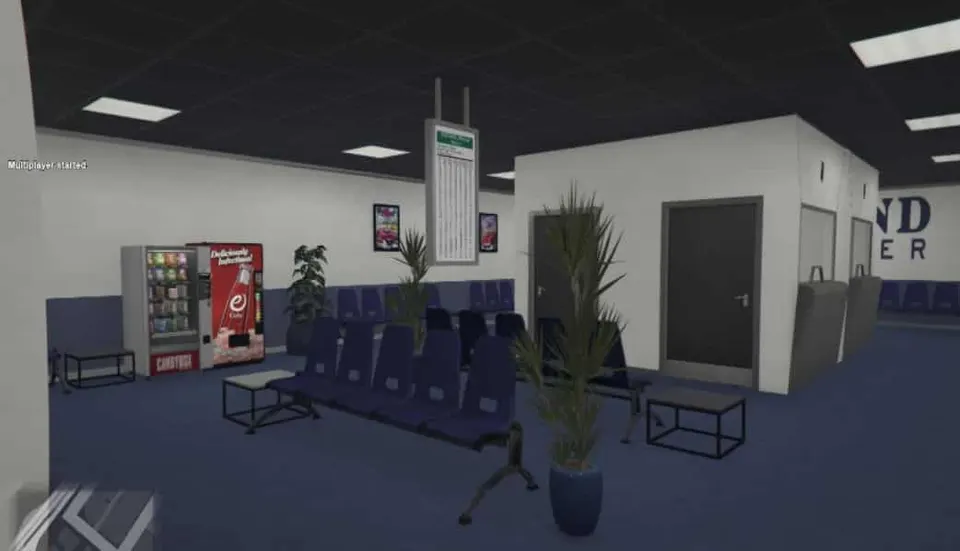 Vista previa del recurso de la estación de autobuses MLO FiveM 4