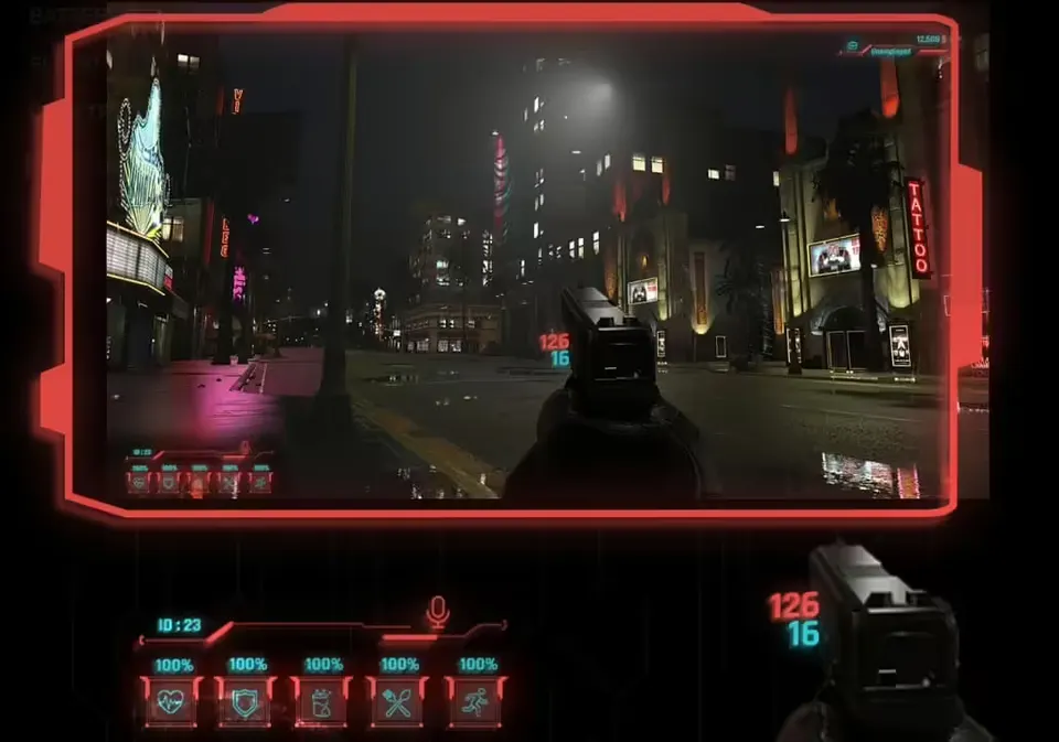 FiveM Cyberpunk HUD FiveM resource preview 3