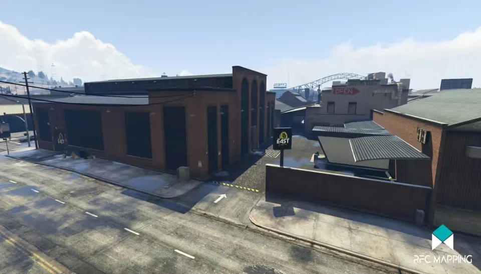East Customs Garage MLO [Car Workshop, Tuner Shop] FiveM Ressourcen Vorschau 14