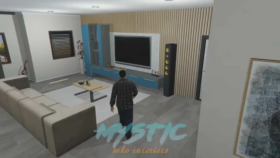 FiveM Casa de neón de Vinewood FiveM vista previa del recurso 3