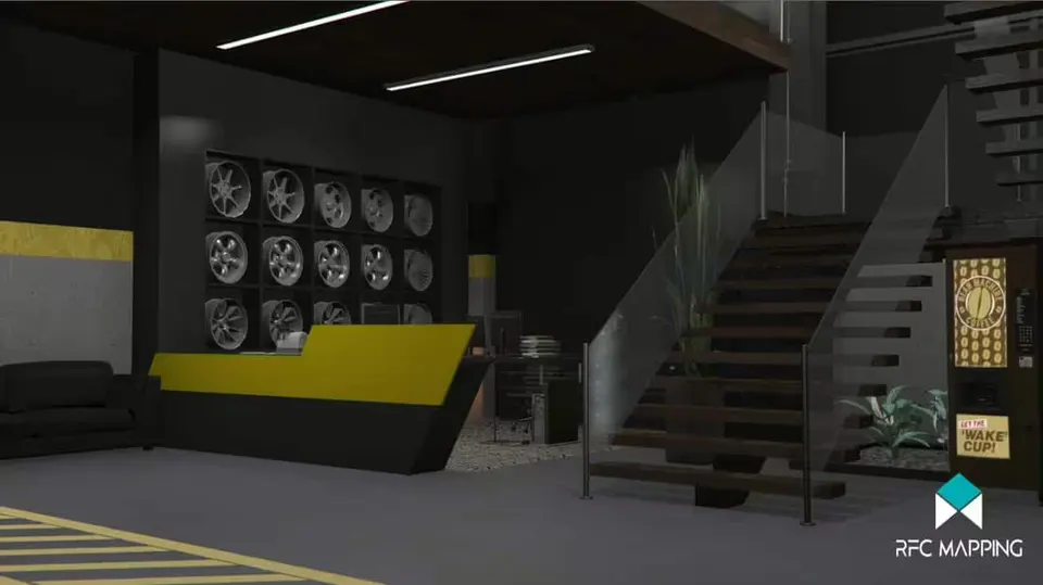 East Customs Garage MLO [Car Workshop, Tuner Shop] FiveM Ressourcen Vorschau 7