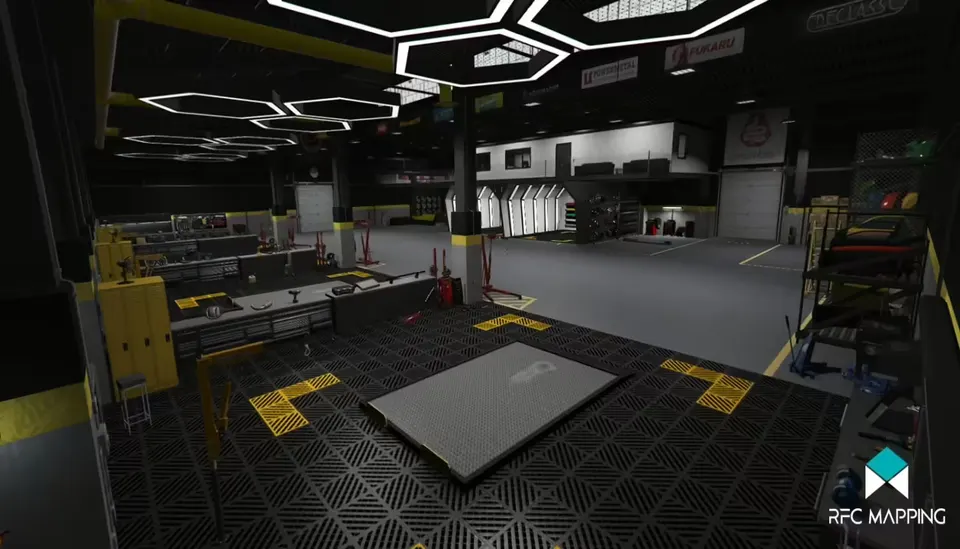 East Customs Garage MLO [Car Workshop, Tuner Shop] FiveM Ressourcen Vorschau 5