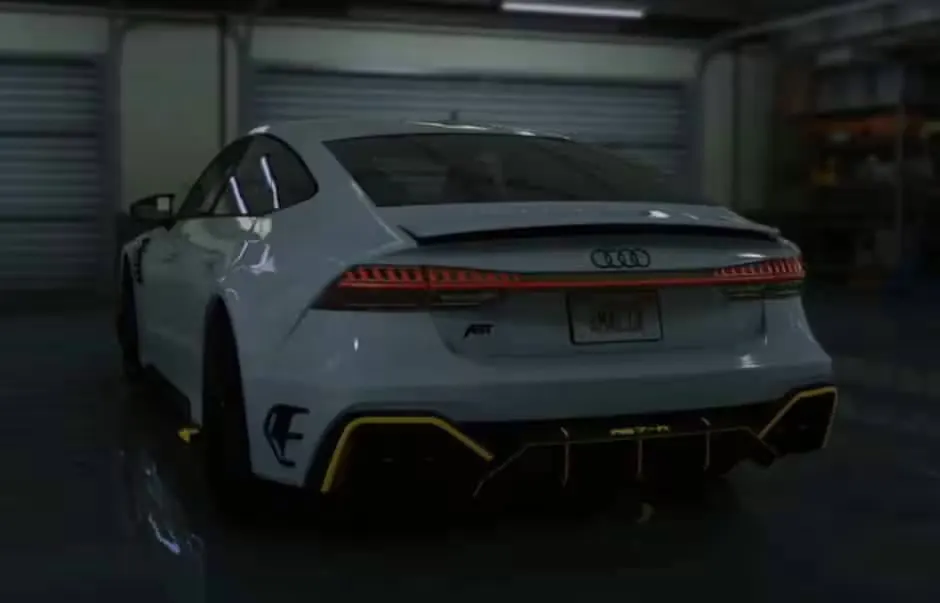 Audi RS7 R C8 ABT Animated Lights FiveM resource preview 3