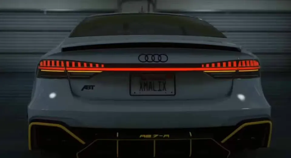 Audi RS7 R C8 ABT Animated Lights FiveM resource preview 2