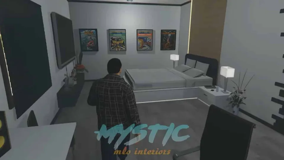 FiveM Casa de neón de Vinewood FiveM vista previa del recurso 2