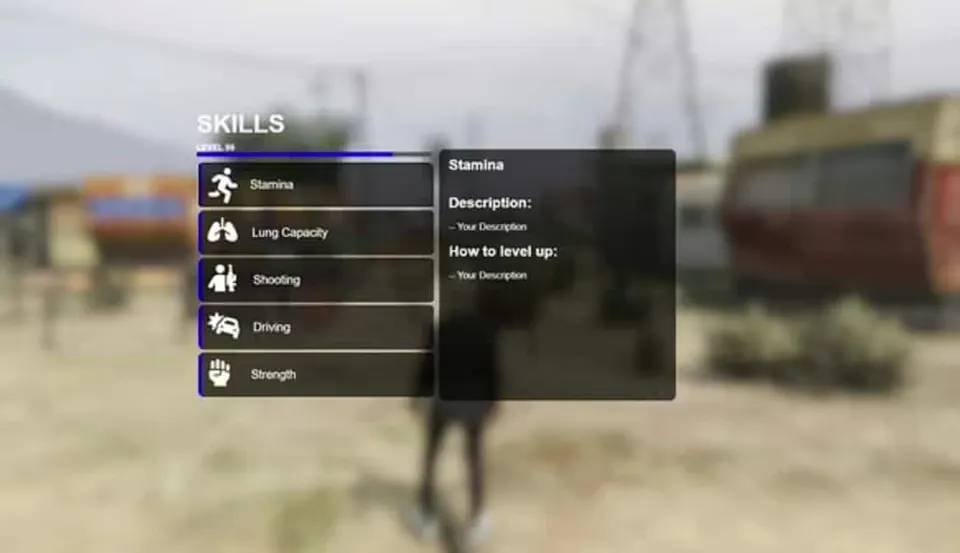 Qbus Skills System FiveM resource preview 2