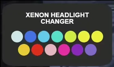 Visualização do recurso Colored Headlights FiveM 2