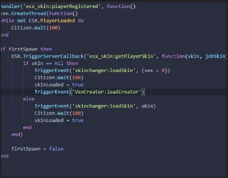 Vex Character Creator FiveM resource preview 5