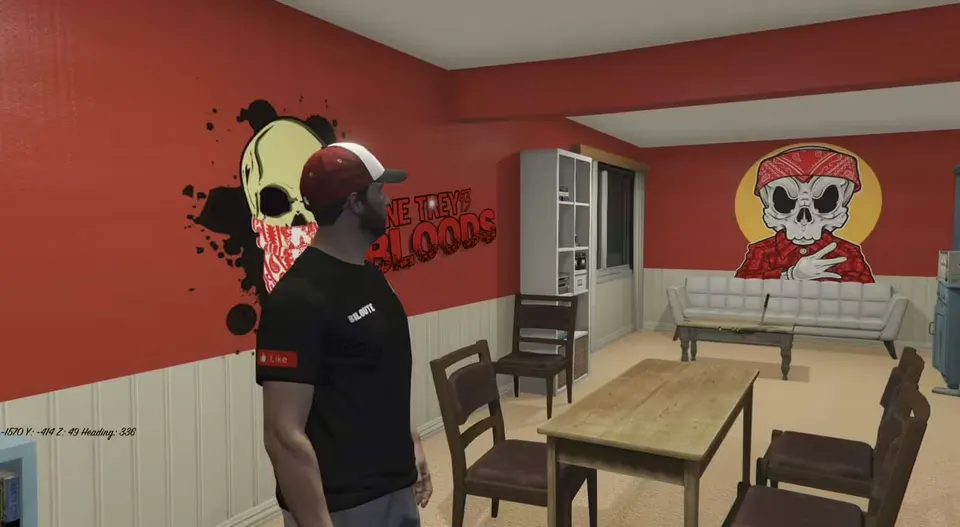 Bloods Hood (MLO) FiveM resource preview 3