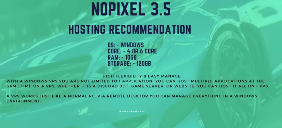 NoPixel 3.5 Server Files Base (QBCore) FiveM resource preview 3