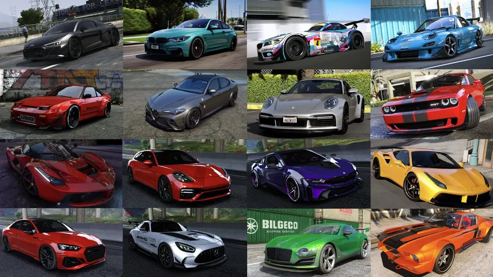 GTA 5 Ultimate Car Pack FiveM Ressourcen-Vorschau 6