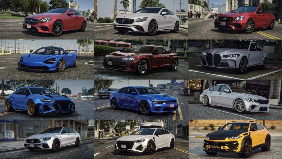 GTA 5 Ultimate Car Pack FiveM Ressourcen-Vorschau 7
