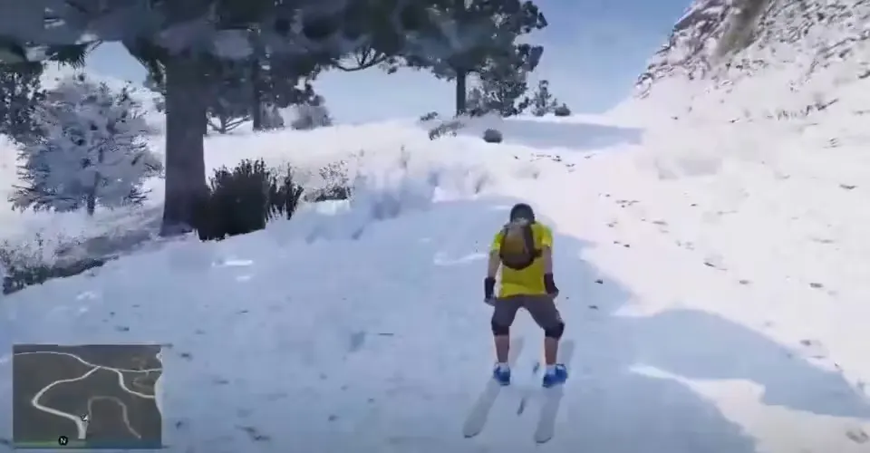 Aperçu des ressources du système de planches de ski FiveM
