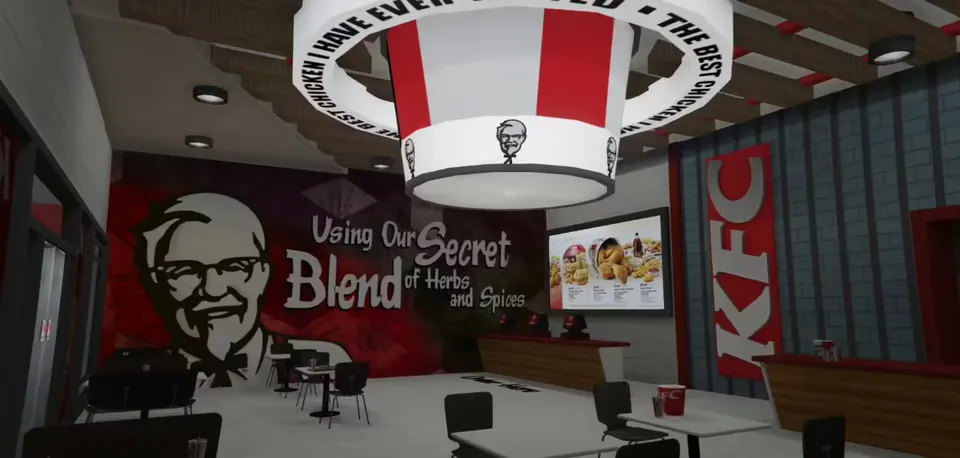 Vista previa del recurso KFC Map V2 (MLO) FiveM 2
