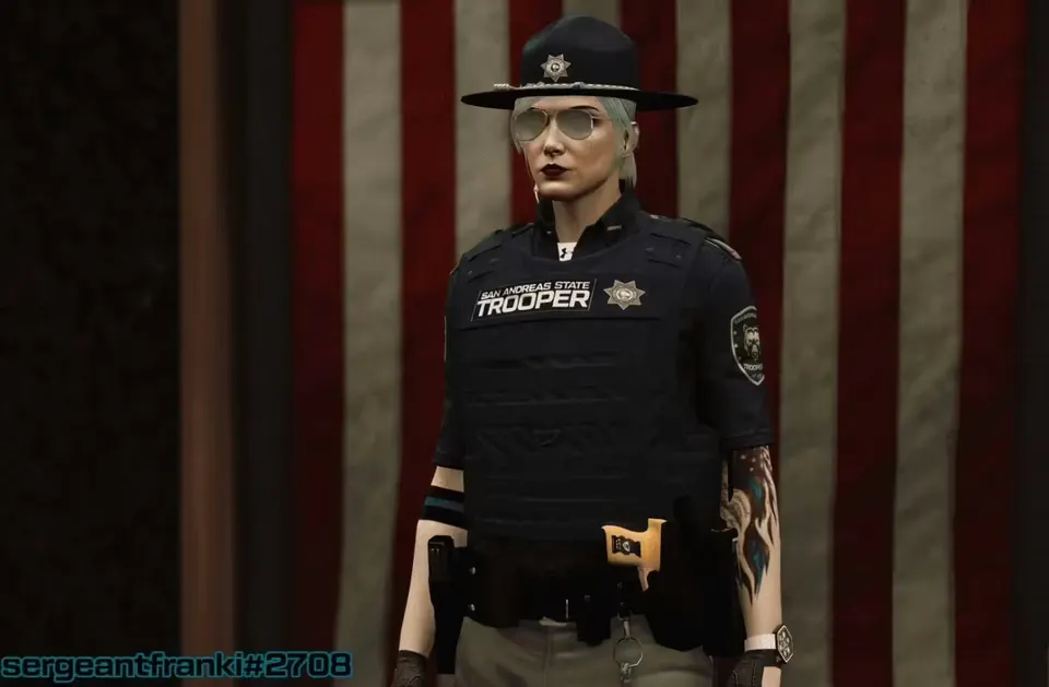 San Andreas State Trooper Pack FiveM resource preview