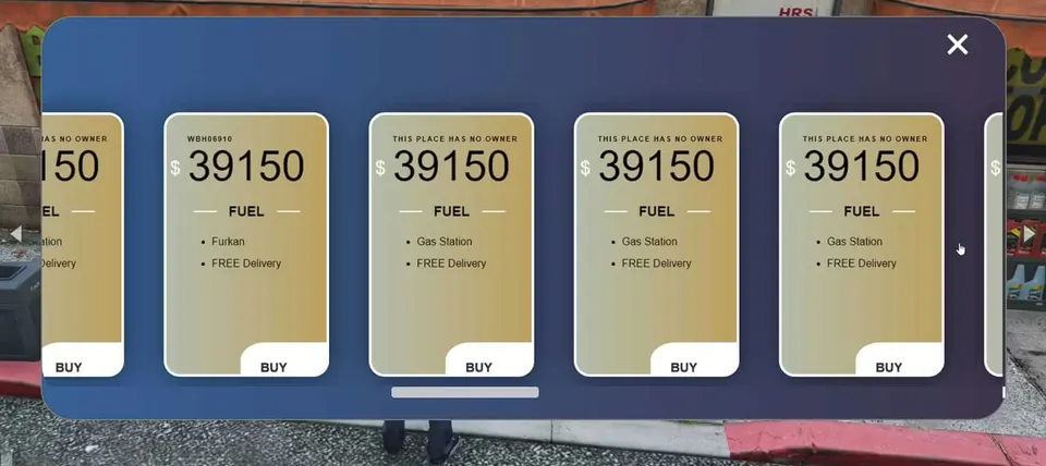 Gas Station Simulator System FiveM Ressourcen Vorschau 2